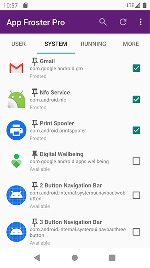 App Froster Screenshot 2